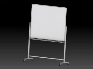 Mobile Whiteboard 3D Model