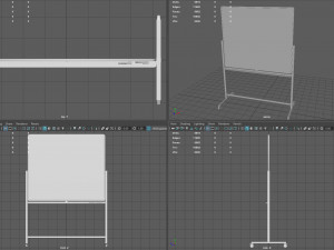 Mobile Whiteboard 3Dモデル
