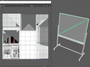 Mobile Whiteboard 3Dモデル