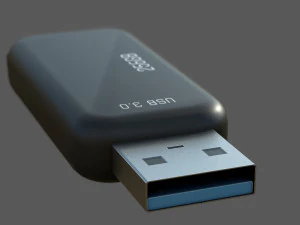 펜 드라이브 3D 모델