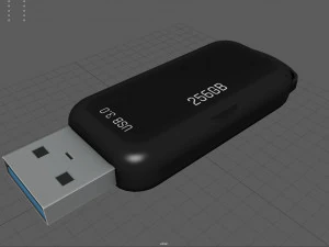 펜 드라이브 3D 모델