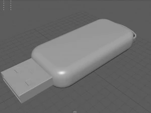 펜 드라이브 3D 모델