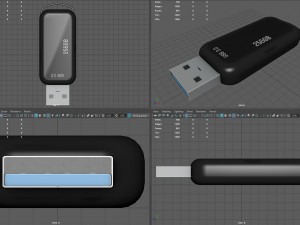 Pen Drive 3Dモデル