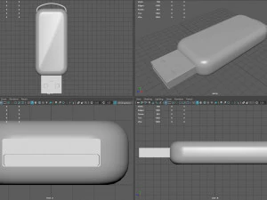 펜 드라이브 3D 모델