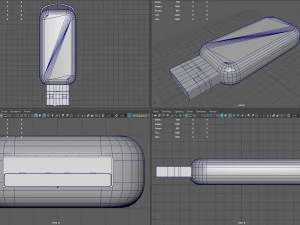 펜 드라이브 3D 모델