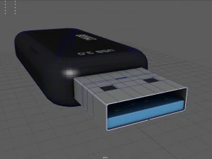 펜 드라이브 3D 모델