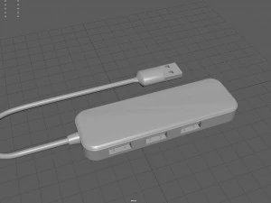 Hub USB 3D Model