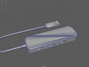 Hub USB 3D Model