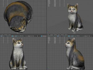 Cat statue Modelo 3D