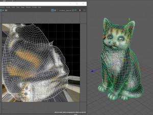 Cat statue Modelo 3D