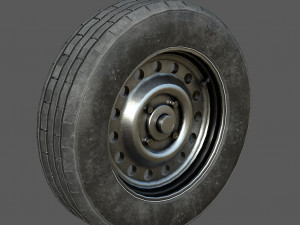 Car wheel 3Dモデル