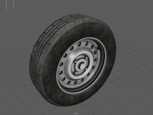 Car wheel 3D Модель
