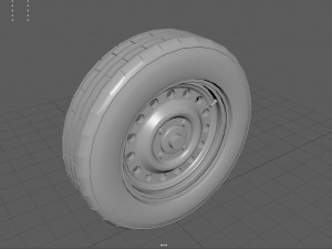 Car wheel 3D Модель