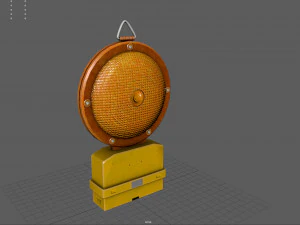 Barricade Light 3D Model