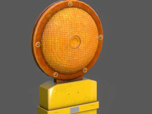 Barricade Light 3D Model