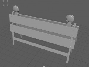 Construction Barrier Modello 3D