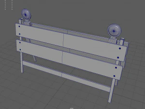 İnşaat Bariyeri 3D Model