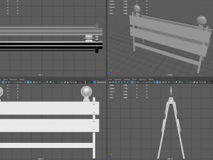 Construction Barrier Modello 3D
