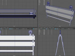 İnşaat Bariyeri 3D Model
