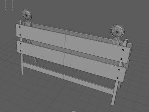 Construction Barrier Modello 3D