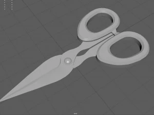 कैंची 3D मॉडल