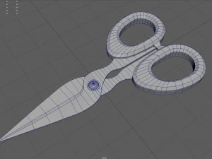 कैंची 3D मॉडल