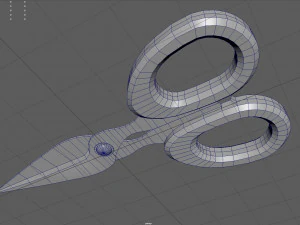 कैंची 3D मॉडल