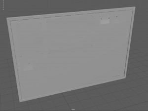 Corkboard Model 3D