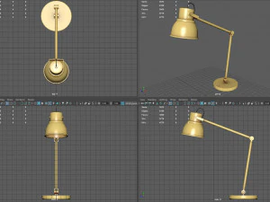 Desk Lamp 3D Model