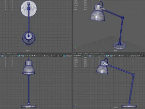 Desk Lamp 3D Model