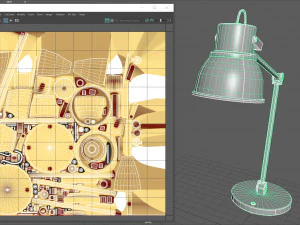 Desk Lamp 3D Model