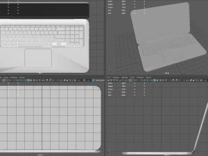 Laptop 3D Model