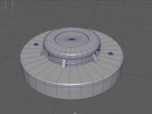 Smoke Detector 3D Model