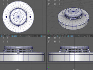 Smoke Detector 3D Model