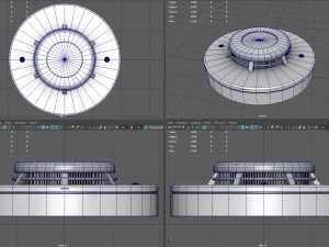 Rilevatore di fumo Modello 3D