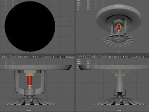 Fire Sprinkler Modello 3D