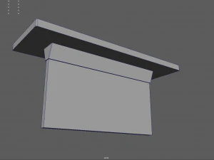 출구 표지판 3D 모델