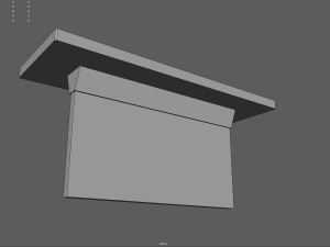 Exit sign 3D Model