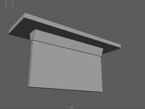 출구 표지판 3D 모델