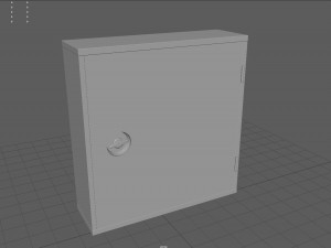 Fire hose reel 3D-Modell