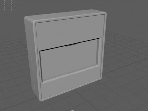 Fire alarm activation 3D Model