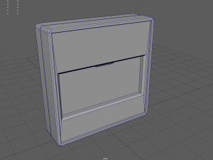 Fire alarm activation Modello 3D