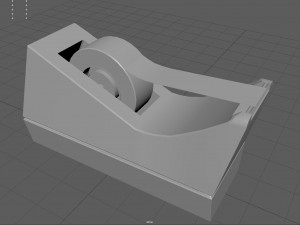 Adhesive tape dispenser Modelo 3D