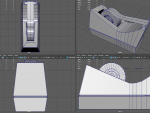 Adhesive tape dispenser Modelo 3D
