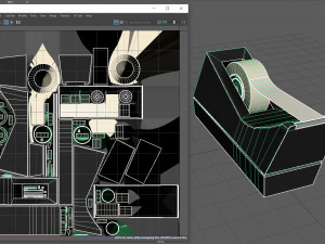 Adhesive tape dispenser Modelo 3D