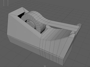 Adhesive tape dispenser Modelo 3D
