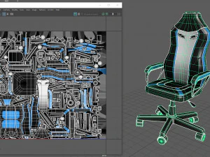 Chaise de jeu Modèle 3D