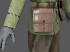 アフリカ軍団 3Dモデル