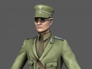 Afrika Korps Modello 3D