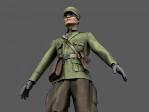 Afrika Korps Modello 3D
